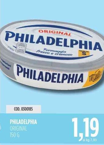 Carico Cash & Carry PHILADELPHIA ORIGINAL 150 G offerta
