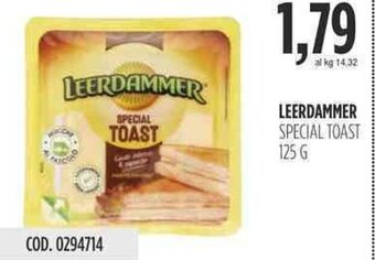 Carico Cash & Carry LEERDAMMER SPECIAL TOAST 125 G offerta