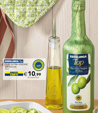 Esselunga ESSELUNGA Top OLIO EXTRA VERGINE IGP SICILIA 75 cl offerta