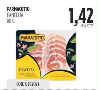 Carico Cash & Carry PARMACOTTO PANCETTA 80 g offerta