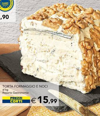 Esselunga TORTA FORMAGGIO E NOCI offerta