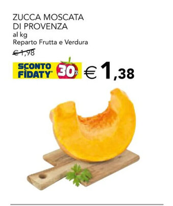 Esselunga ZUCCA MOSCATA DI PROVENZA offerta