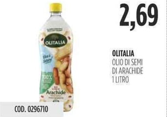 OLITALIA OLIO DI SEMI DI ARACHIDE 1 LITRO