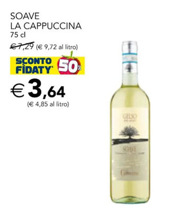 Esselunga SOAVE LA CAPPUCCINA 75 cl offerta