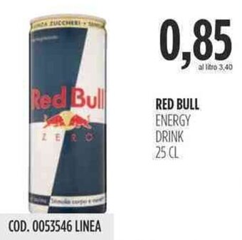 Carico Cash & Carry Red Bull ENERGY Drink 25 cl offerta