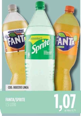 Carico Cash & Carry FANTA/SPRITE 1.5 LITRI offerta