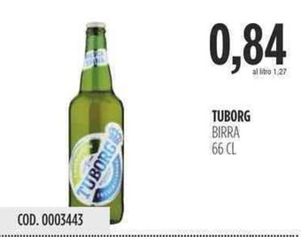 Carico Cash & Carry TUBORG BIRRA 66 CL offerta