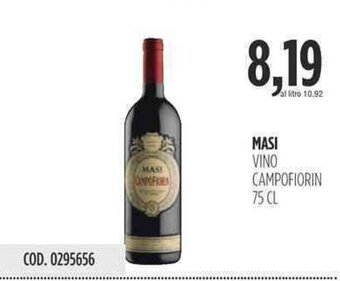 Carico Cash & Carry MASI VINO CAMPOFIORIN 75 CL offerta