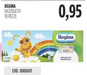 Carico Cash & Carry REGINA FAZZOLETTI 10 PEZZI offerta