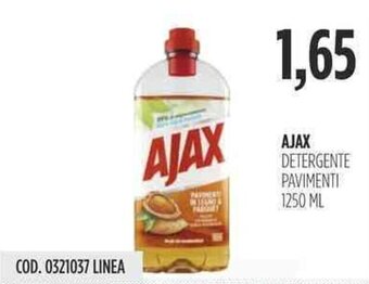 Carico Cash & Carry AJAX DETERGENTE PAVIMENTI 1250 ml offerta