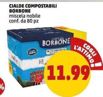 PENNY CIALDE COMPOSTABILI BORBONE offerta