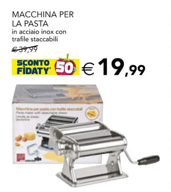 Esselunga MACCHINA PER LA PASTA offerta