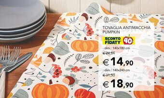 Esselunga TOVAGLIA ANTIMACCHIA PUMPKIN offerta