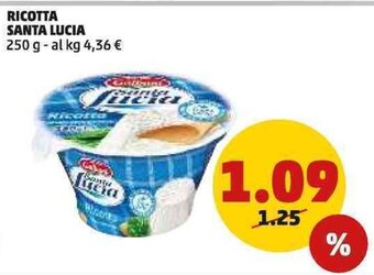 PENNY RICOTTA SANTA LUCIA 250 g offerta