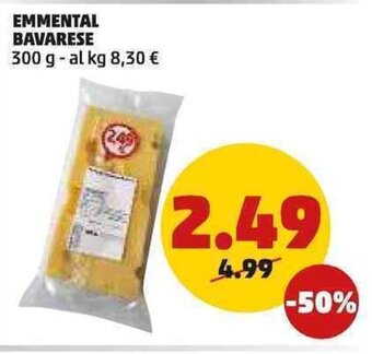 PENNY EMMENTAL BAVARESE 300 g offerta
