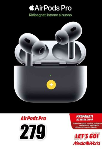 MediaWorld AirPods Pro offerta