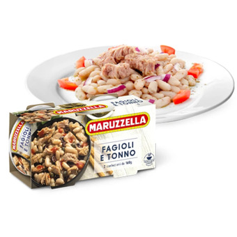 Qui Discount Tonno e fagioli/ tonno e piselli all'olio di oliva 160 gr x 2 offerta