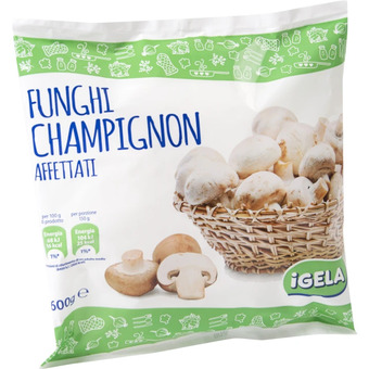 Qui Discount Funghi champignon surgelati igela 600 gr offerta