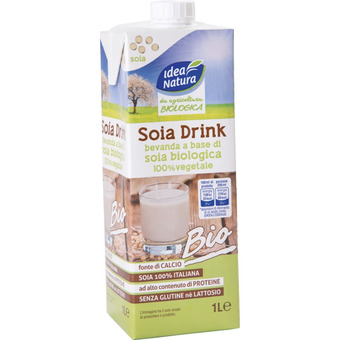 Soia drink naturale brik idea natura 1 litro