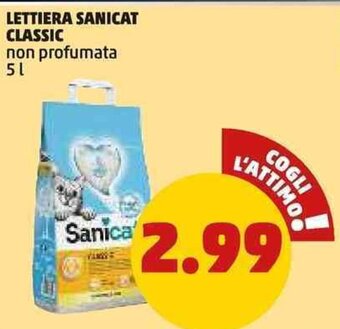 LETTIERA SANICAT CLASSIC non profumata 5 L