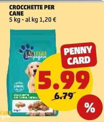 PENNY CROCCHETTE PER CANE 5 kg offerta