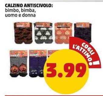 PENNY CALZINO ANTISCIVOLO: bimbo, bimba, uomo e donna offerta