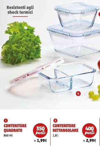 PENNY CONTENITORE QUADRATO 860 ml offerta
