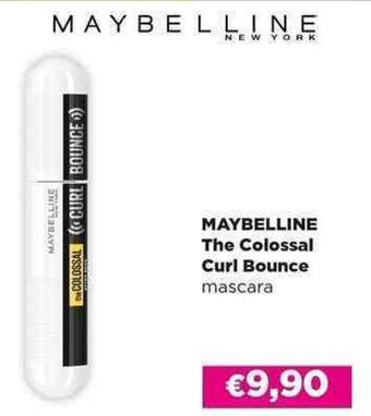 Acqua & Sapone MAYBELLINE The Colossal Curl Bounce mascara offerta