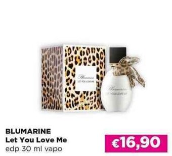 Acqua & Sapone BLUMARINE Let You Love Me edp 30 ml vapo offerta