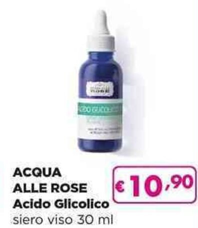 Acqua & Sapone ACQUA ALLE ROSE Acido Glicolico siero viso 30 ml offerta