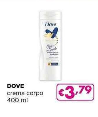 Acqua & Sapone DOVE crema corpo 400 ml offerta