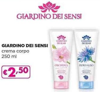 GIARDINO DEI SENSI crema corpo 250 ml