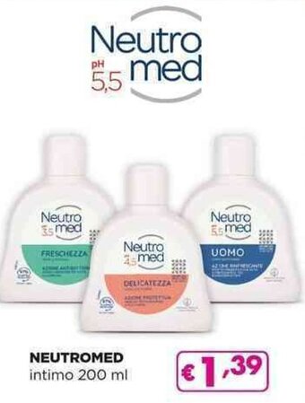 Acqua & Sapone NEUTROMED intimo 200 ml offerta
