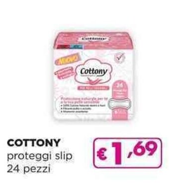 Acqua & Sapone COTTONY proteggi slip 24 pezzi offerta