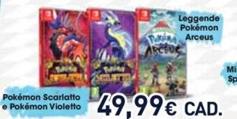 Pokémon Scarlatto e Pokémon Violetto