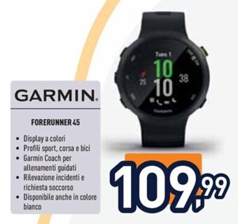 Unieuro GARMIN. FORERUNNER 45 offerta