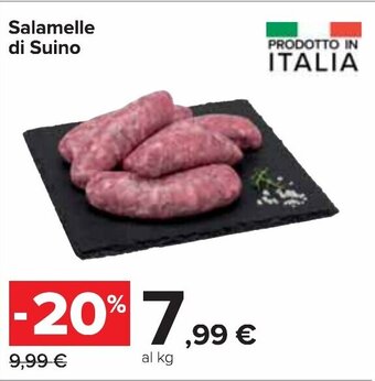Carrefour Salamelle di Suino offerta