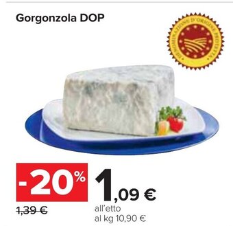 Carrefour Gorgonzola DOP offerta