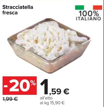 Stracciatella fresca