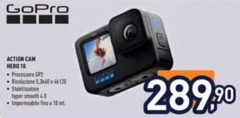 Unieuro GoPro ACTION CAM HERO 10 offerta