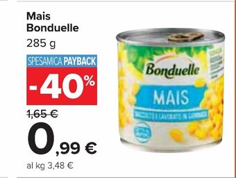 Carrefour Mais Bonduelle 285 g offerta