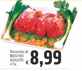Paghi Poco Muscolo di BOVINO ADULTO offerta