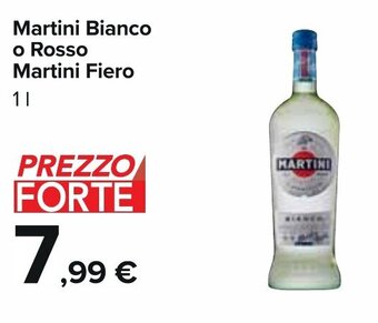 Carrefour Martini Bianco o Rosso Martini Fiero 1 L offerta