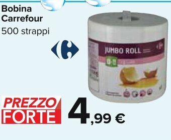 Carrefour Bobina Carrefour 500 strappi offerta