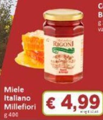 Paghi Poco Miele Italiano Millefiori g 400 offerta