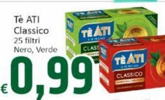 Tè ATI Classico 25 filtri Nero, Verde