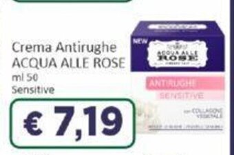Crema Antirughe ACQUA ALLE ROSE ml 50