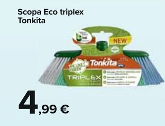 Carrefour Scopa Eco triplex Tonkita offerta
