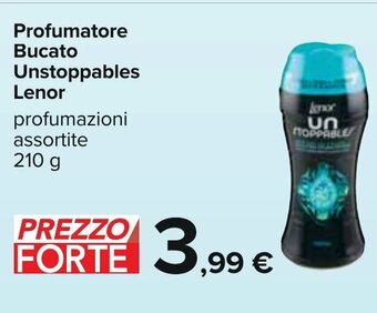 Profumatore Bucato Unstoppables Lenor profumazioni assortite 210 g