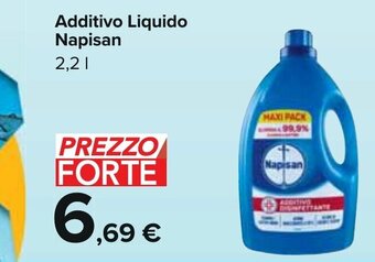 Carrefour Additivo Liquido Napisan 2,2 l offerta